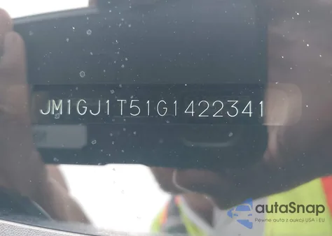 2016 Mazda Mazda6 I Touring from USA, damaged, VIN JM1GJ1T51G1422341